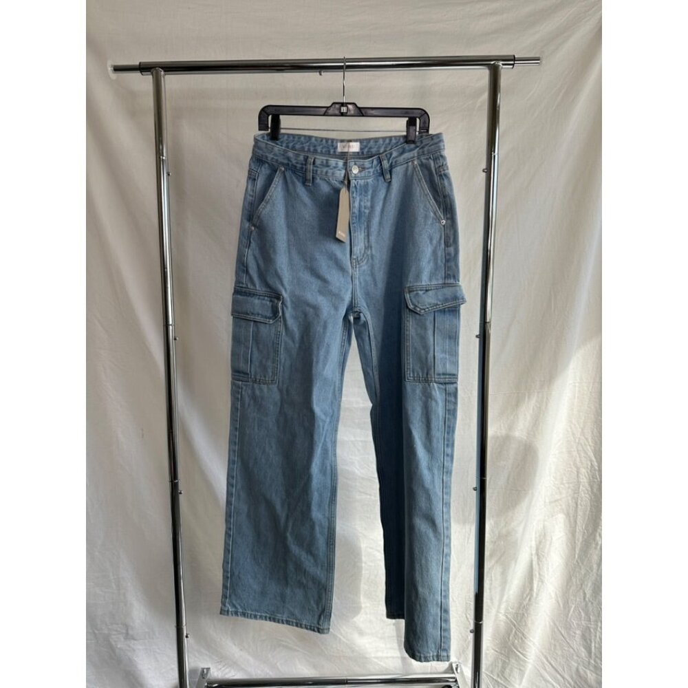 BLUE CARGO MESHKI Women's Denim, M